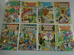 Marvel Saga lot #1-16 6.0 FN (1985)