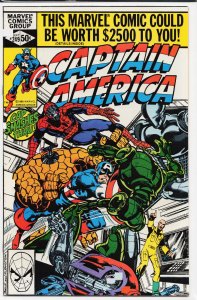 Captain America #249 (1980) Captain America