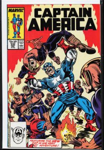 Captain America #335 (1987) Captain America [Key Issue]