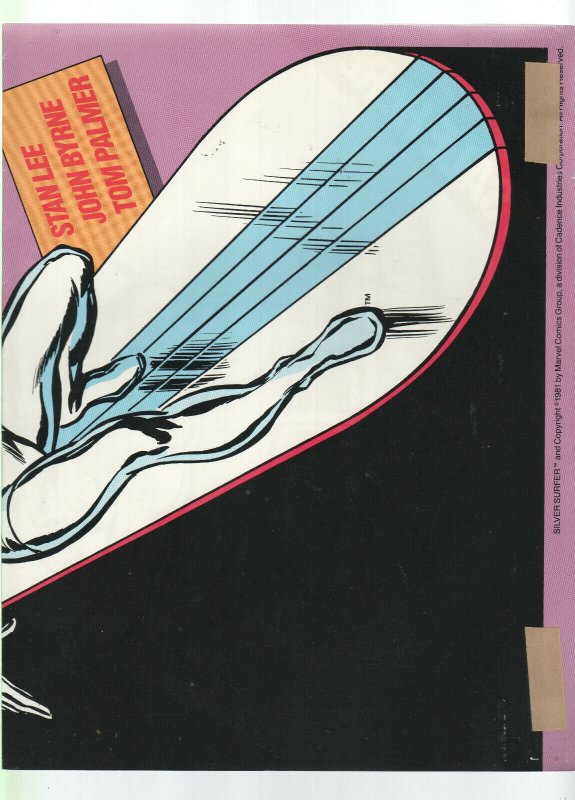 Silver Surfer Promo  On Sale Here Poster 