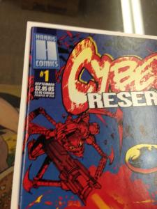 Cyber Frog: Resevoir Frog 1 NM-/NM early appearance Harris Comics