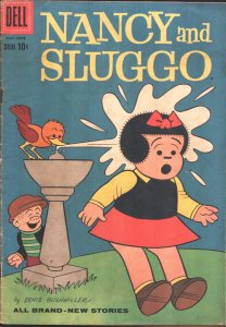 Nancy and Sluggo #176 1960-Dell-Ernie Bushmiller-Peanuts  Charles Schulz