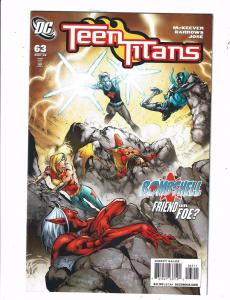 Lot of 5 Teen Titans DC Comic Books #60 61 62 63 64 BH46