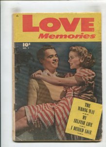 LOVE MEMOREIS #1 (3.0) 1949