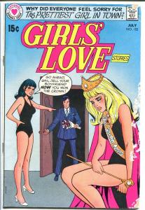 GIRLS' LOVE STORIES #152-DC ROMANCE-BEAUTY PAGENT COVER G/VG