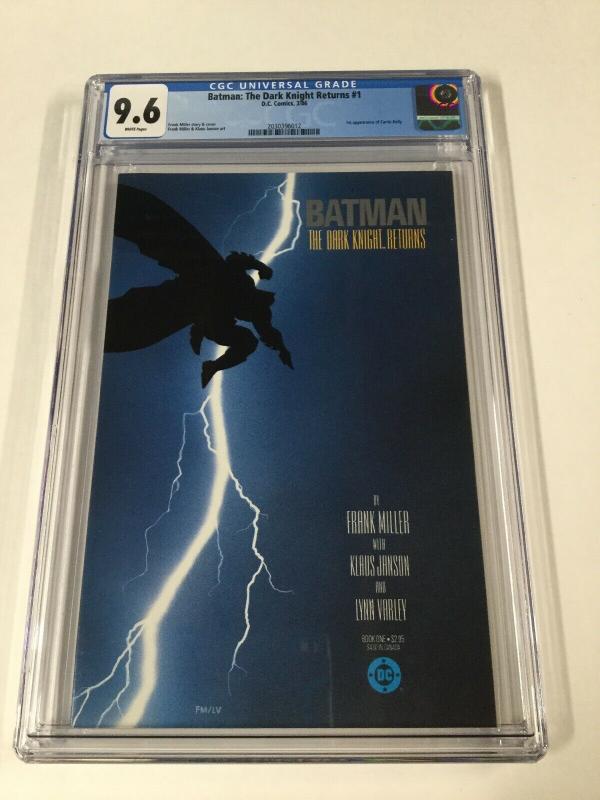 Batman The Dark Knight Returns 1 Cgc 9.6 White Pages First Print Dc 2030396012