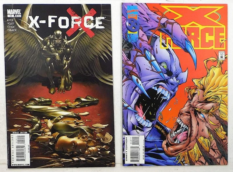 X-Force Lot of 2 #45, 3rd 19 (1995) Marvel Comics 1st Print Comic Books