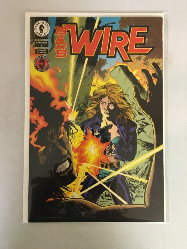 Barb Wire set #1-9 8.0 VF (1994 Dark Horse) 