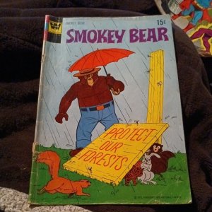 Smokey The Bear #9 Whitman variant 1972 Gold Key bronze age cartoon comics