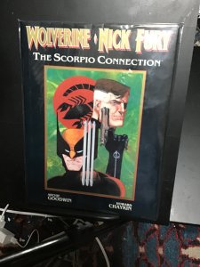 Wolverine Nick Fury hard cover NM/MT The Scorpion Connection!  Richmond CERT!