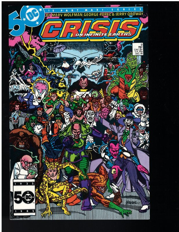 Crisis on Infinite Earths #9 (1985)