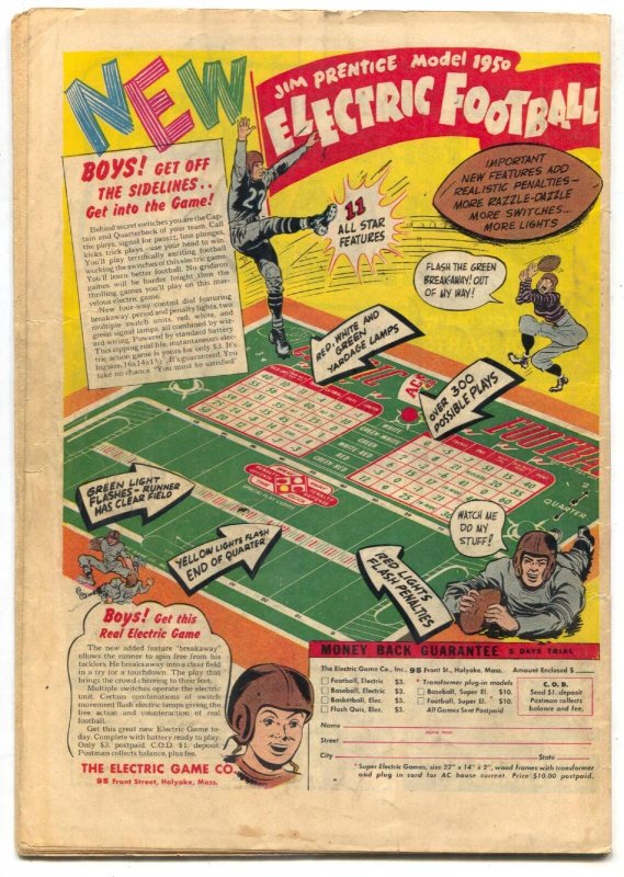 Blackhawk Comics #28 1949-- Battle of the test tubes VG+