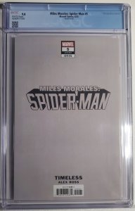 Miles Morales: Spider-Man #5 (2023) CGC 9.8 NM/MT Timeless Electro by Alex Ross