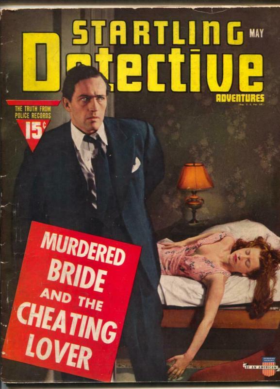 Startling Detective Adventures Magazine May 1941- true crime