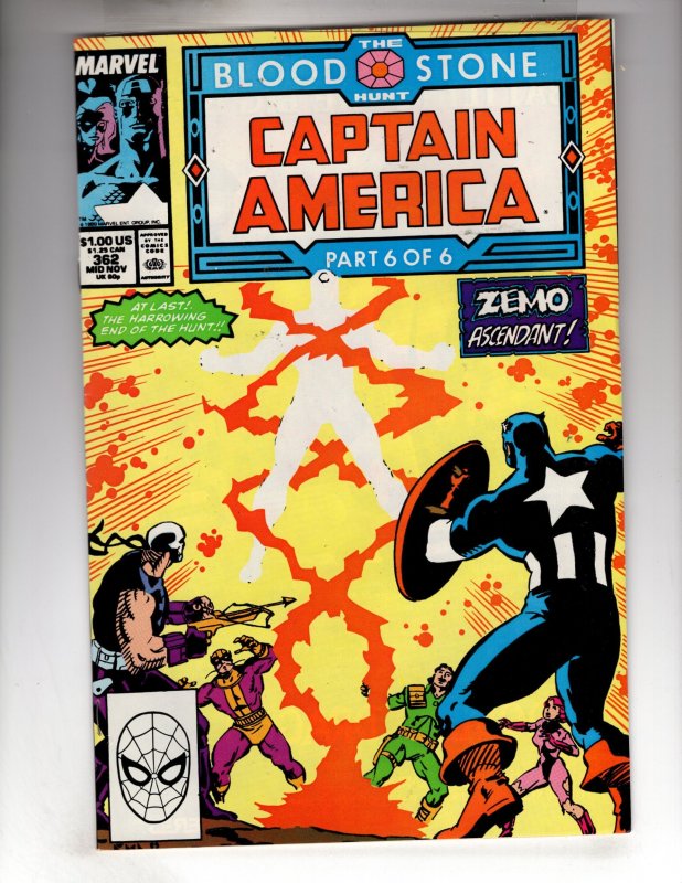 Captain America #362 (1989)  / EBI#3