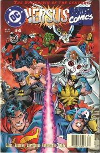 DC Versus Marvel/Marvel Versus DC #1, 2, 3, 4 (1996) COMPLETE SET HIGH GRADE