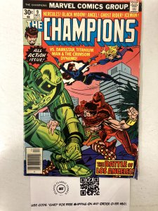 The Champions #9 VG-FN Marvel Comics Group Battle of LA  15 LI1