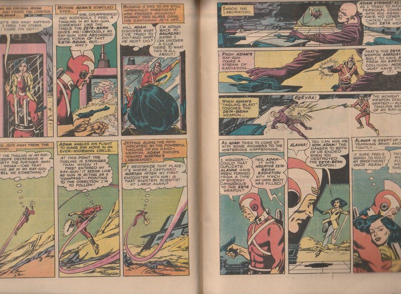 DC Super Stars # 4    Adam Strange ! Space Ranger ! Captain Comet !