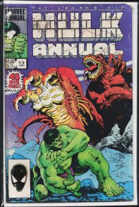 The Incredible Hulk Annual #13 Direct Edition (1984) Hulk