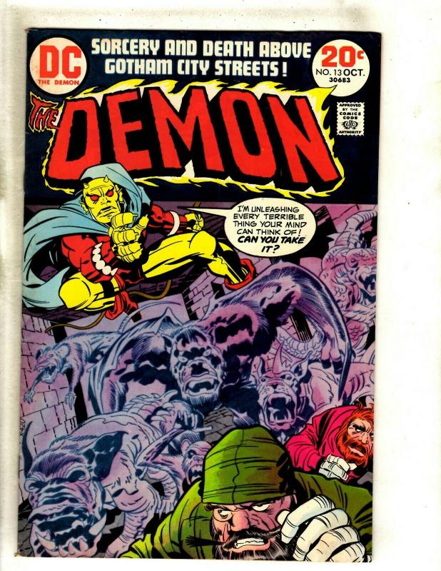 The Demon # 13 VF DC Comic Book Jack Kirby Bronze Age Etrigan Fourth World RS1