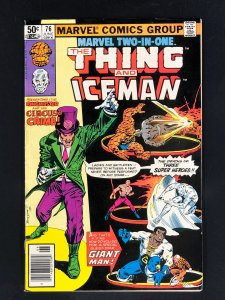 Marvel Two-in-One #76 (1981) The Thing and Iceman