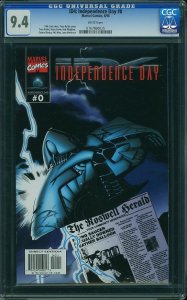 Independence Day #0 (1996) CGC 9.4 NM