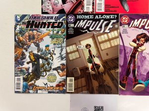5 DC Comic Books Impulse # 25 26 + The Hunted # 1 +  Firstwave # 2 3 73 JS44