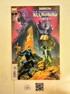 Fantastic Four Reckoning War #1 VF-NM Marvel Comic Book 10 TJ80