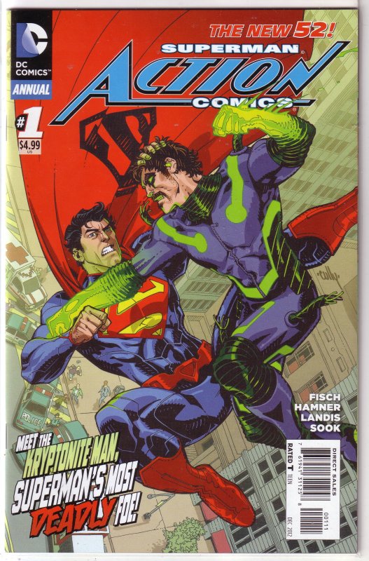 Action Comics (vol. 2, 2011) Annual # 1 NM (New 52) Fisch/Hamner