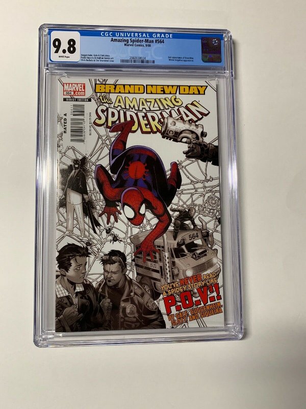 Amazing Spider-man 564 Cgc 9.8 Marvel