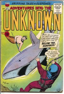 Adventures Into The Unknown #121  1960 - ACG  -VG - Comic Book