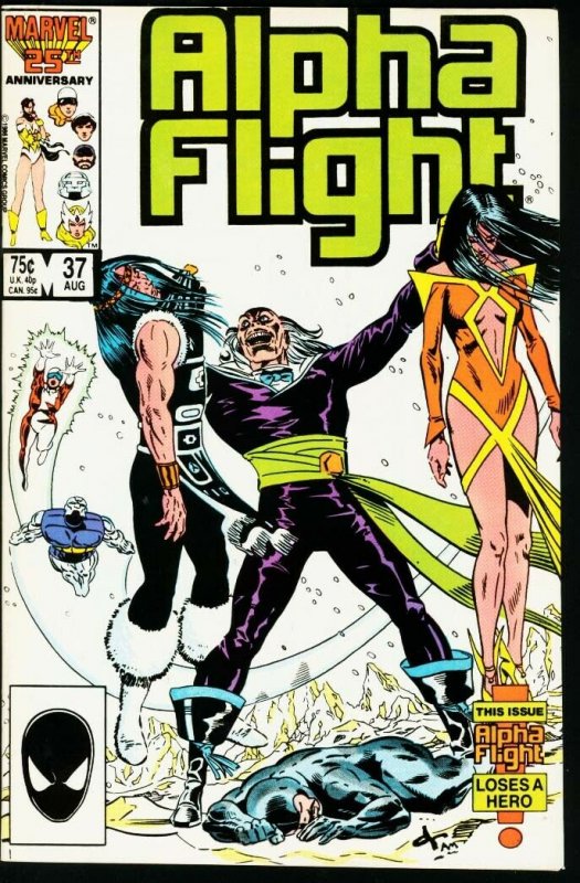 ALPHA FLIGHT #37-MARVEL COMICS-MUTANTS! NM