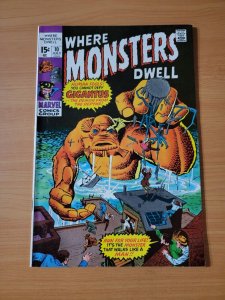 Where Monsters Dwell #10 ~ NEAR MINT NM ~ 1971 Marvel Comics