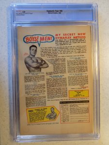 FANTASTIC FOUR # 48 CGC 5.0. MARVEL GRAIL 1ST SILVER SURFER AND GALACTUS WOW!!