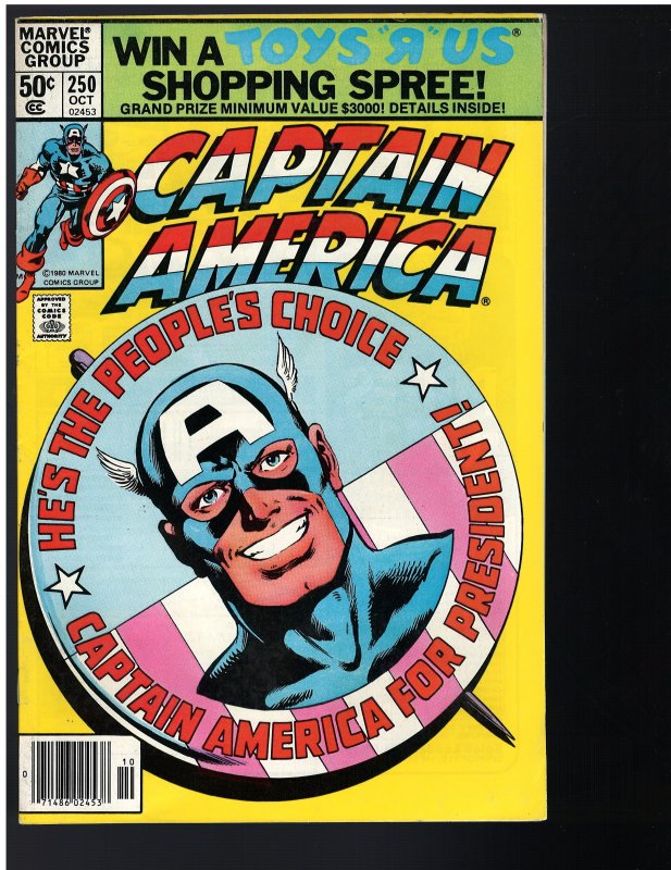 Captain America #250 (Marvel, 1980)