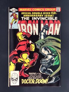 Iron Man #150 (1981) Battle of Iron Man vs Doctor Doom, Iconic Romita Jr. Cover