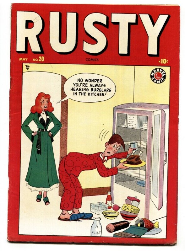 Rusty #20 Harvey Kurtzman 1949- Marvel Comics- Golden Age FN 