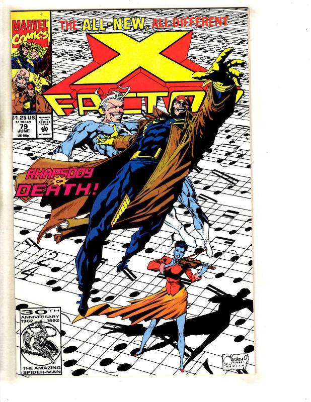 10 X-Factor Marvel Comic Books # 71 72 73 74 75 76 77 78 79 80 X-Men Storm CR53 