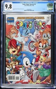 Sonic Super Special #5 1998 Archie CGC 9.8 Only 9.8 copy on census White Pages