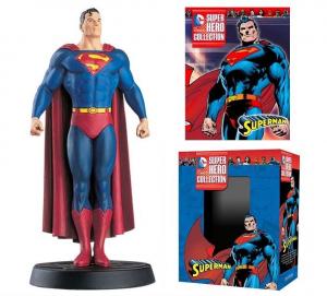 DC Superhero Collection #2 Superman Figure w/Booklet (Eaglemoss, 2015) New!