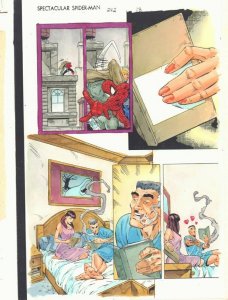 Spectacular Spider-Man #242 p.13 Color Guide Art J Jonah Jameson by John Kalisz