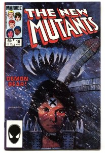 NEW MUTANTS #18-1st appearance of new WARLOCK 1984 Marvel NM- 