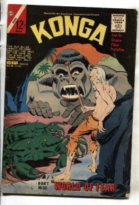 KONGA #17--Comic Book--CHARLTON COMICS--VG--1964