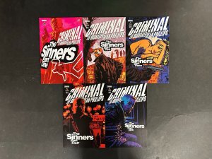 Criminal: The Sinners (2009) #1-5 VF/NM Complete Set Icon