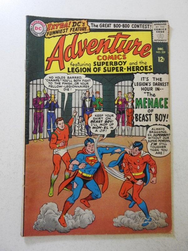 Adventure Comics #339 (1965) VG/FN Condition! moisture stains