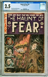 Haunt of Fear #25 (1954) CGC 2.5
