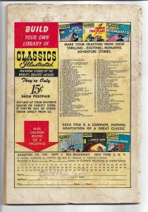 Classics Illustrated #94 (1952) GD HRN #94 - First Print