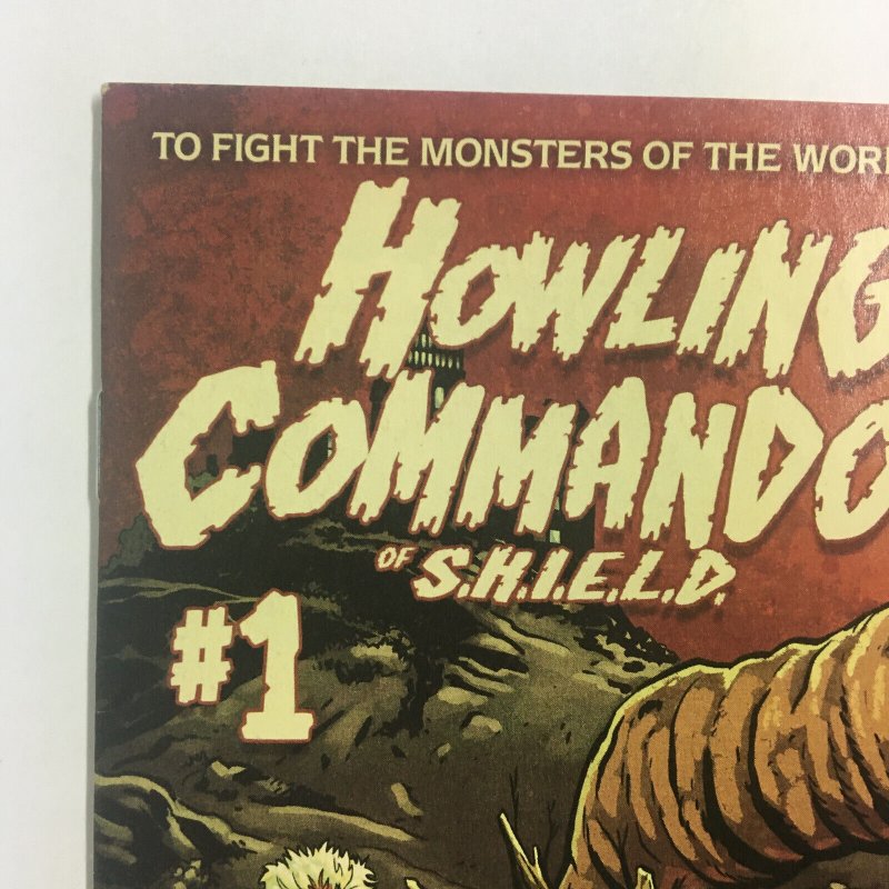 Howling Commandos of SHIELD #1 1st S.T.A.K.E. Man-Thing Hit Monkey 2015 Marvel
