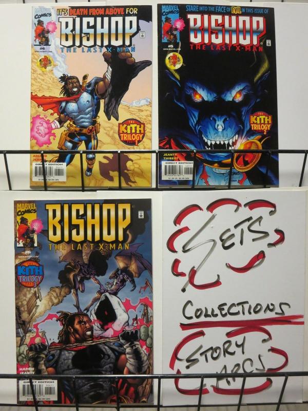 BISHOP (1999) 4-6  The KITH Trilogy!  X-MEN!