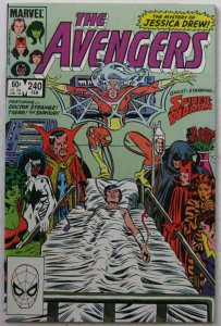 Avengers #240 (Feb 1984, Marvel), NM condition, Spider-Woman revived